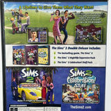 Sims 2 & 3 Full Base PC Games + 10 Bonus Expansion Packs Classic EA