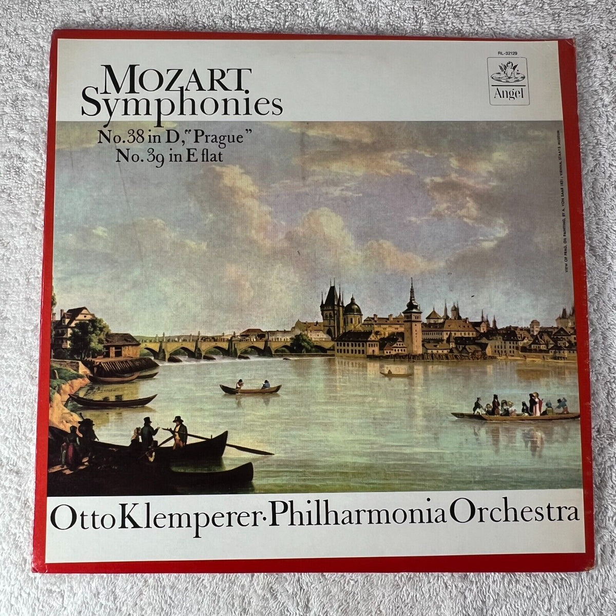 MOZART Symphonies No.38 in D Prague No. 3g in E flat Otto Klemperer Orchestra