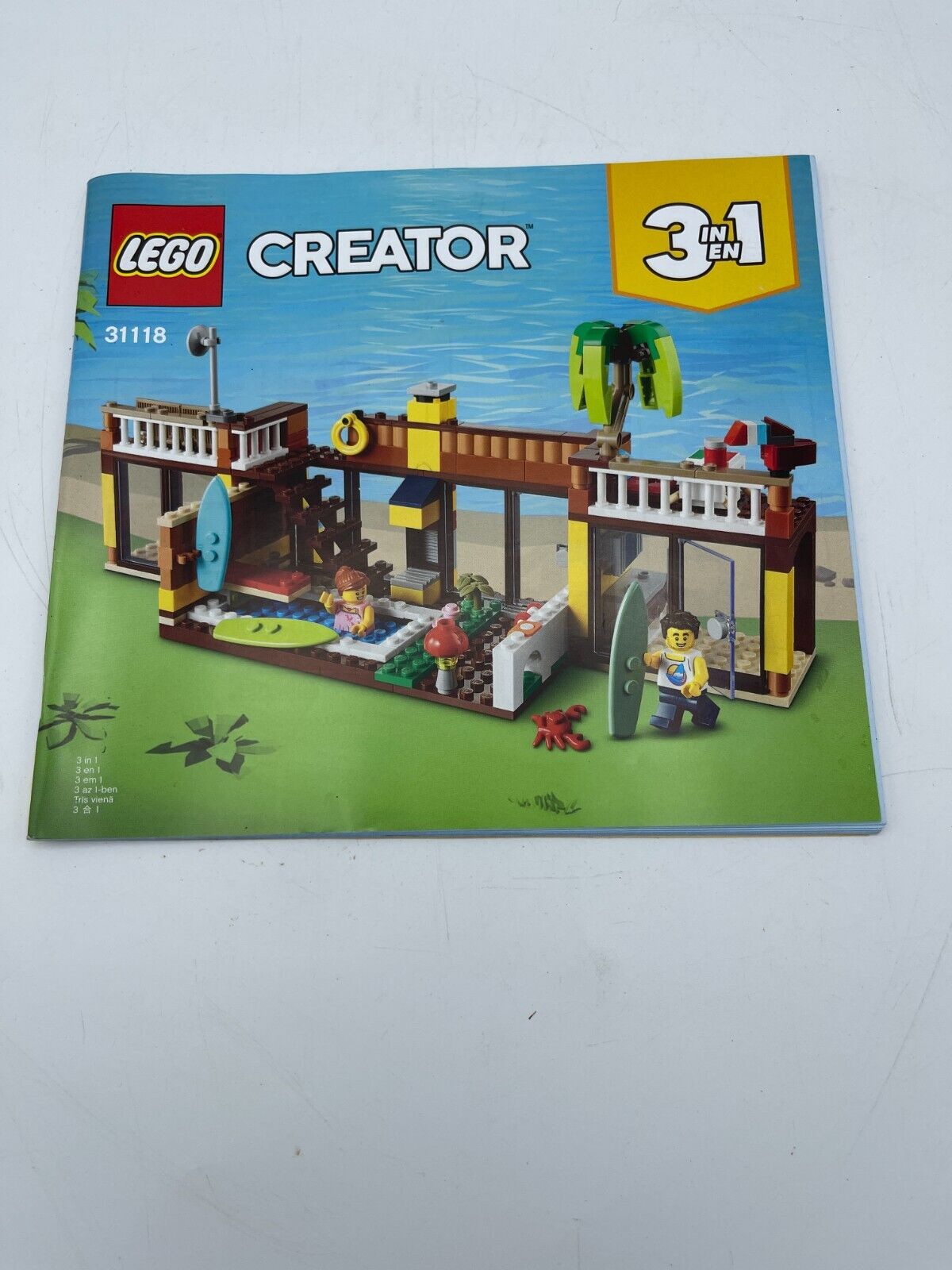 LEGO INSTRUCTIONS for 31118-1 Surfer Beach House - MANUAL ONLY