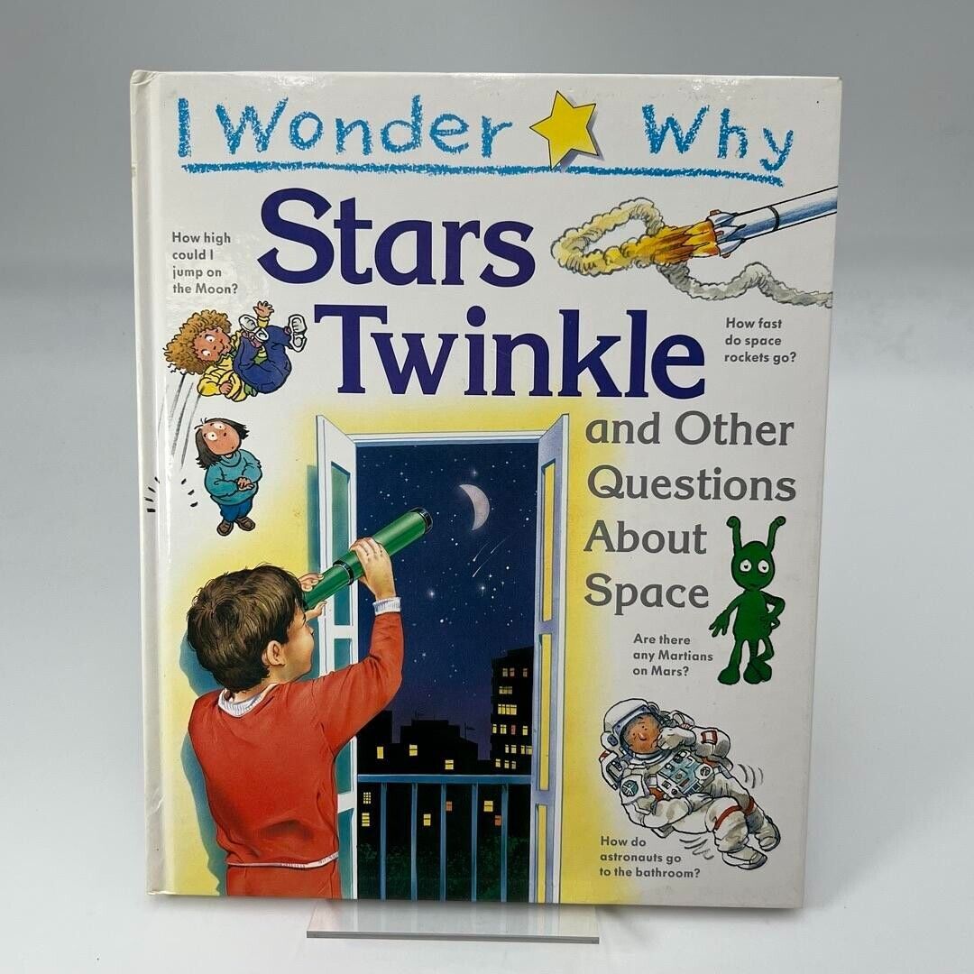 Lot of 3 “I Wonder Why” Children’s Learning Books Hardcover