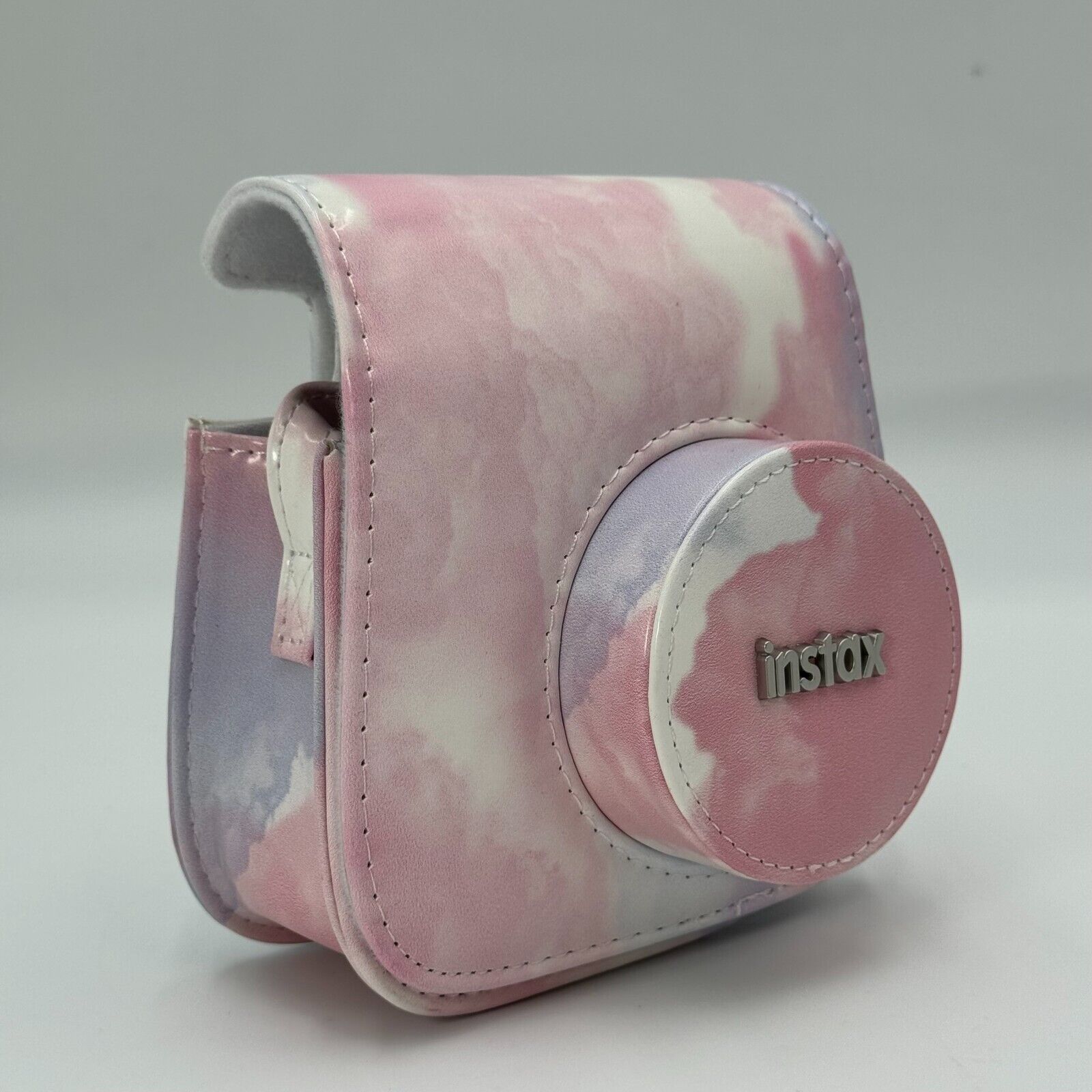 Fujifilm Instax Mini 9 Padded Pink Groovy Camera Case With Strap Eye Catching