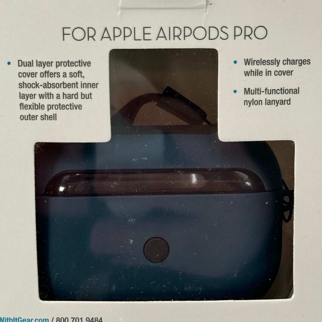 WITHIT SPORT COVER FOR APPLE AIRPOD PRO BLUESTONE & BLACK