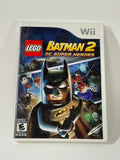WII GAME BATMAN 2 LEGO DC SUPER HEROES - MANUAL - EXCELLENT CONDITION