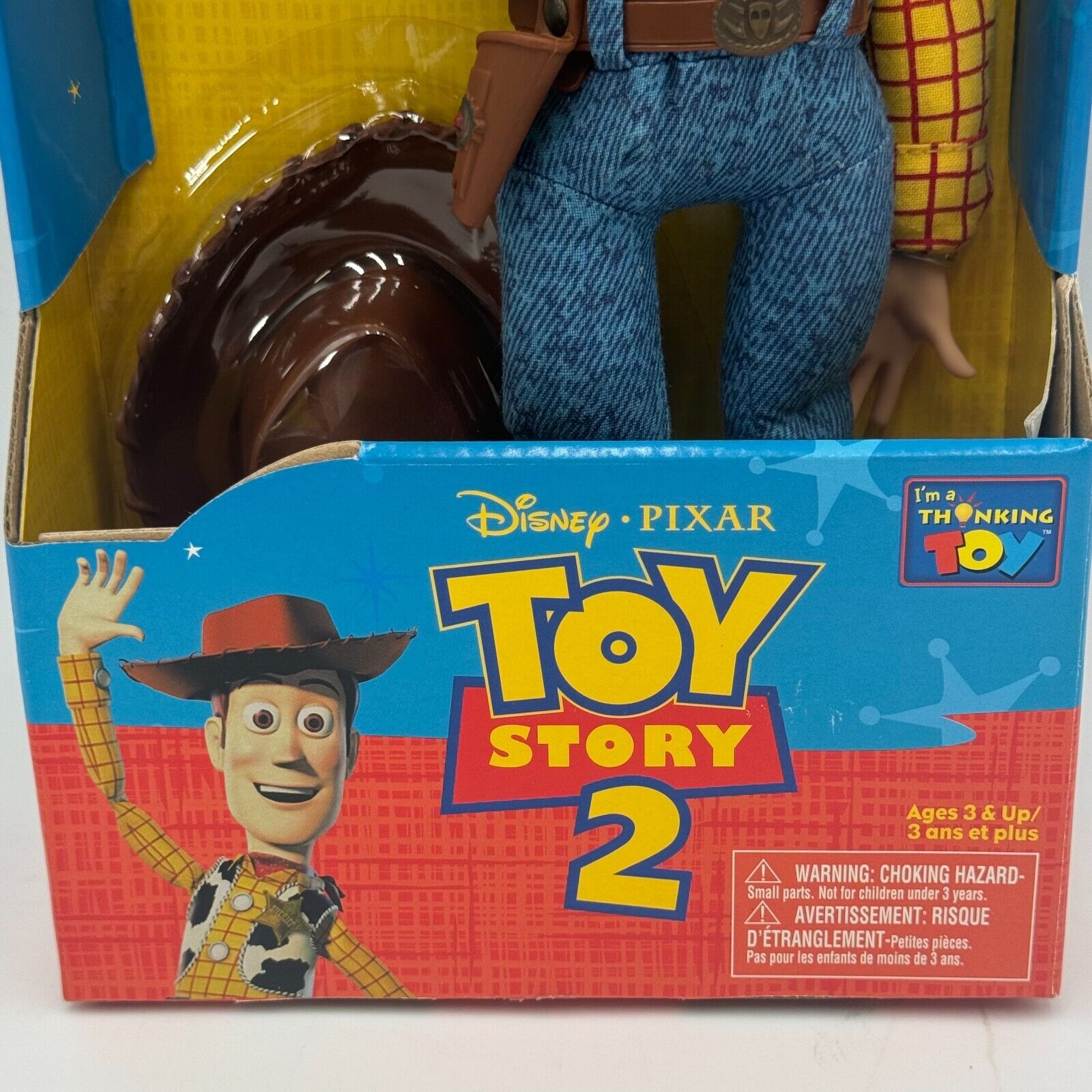 Vintage Disney Pixar Toy Story 2 Collector’s Wood Box Set W/ Unopened Toys RARE