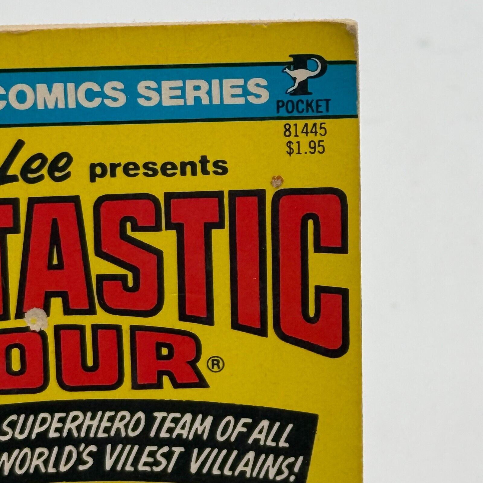 Stan Lee Presents the Fantastic Four Pocket Book Vintage Marvel Comic Issues 1-6