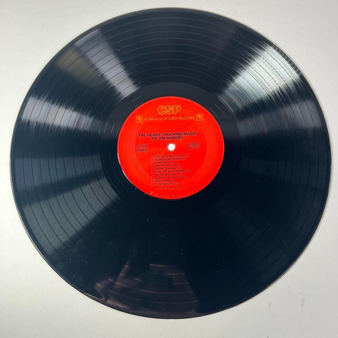 JIM NABORS "The Heart Touching Magic Of Jim Nabors" LP Vinyl