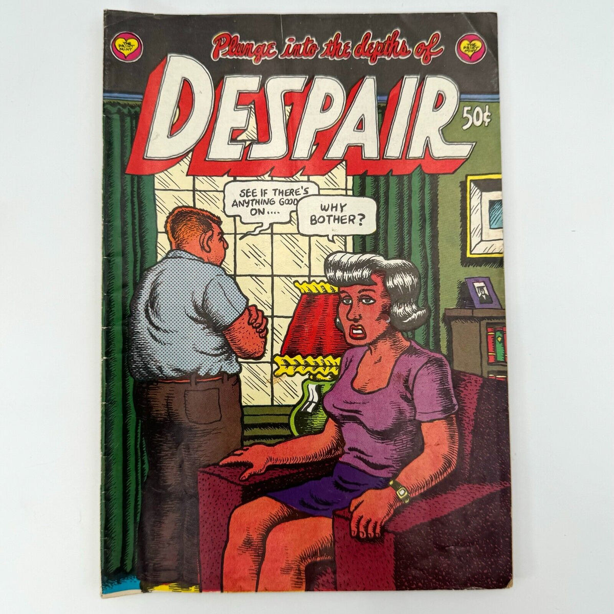 Plunge Into the Depths of DESPAIR Robert Crumb 1970 1983 Last Gasp Comics Mint