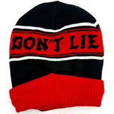 Stranger Things Beanie Hat Winter Cap Black Red Stripe Friends Don’t Lie Netflix