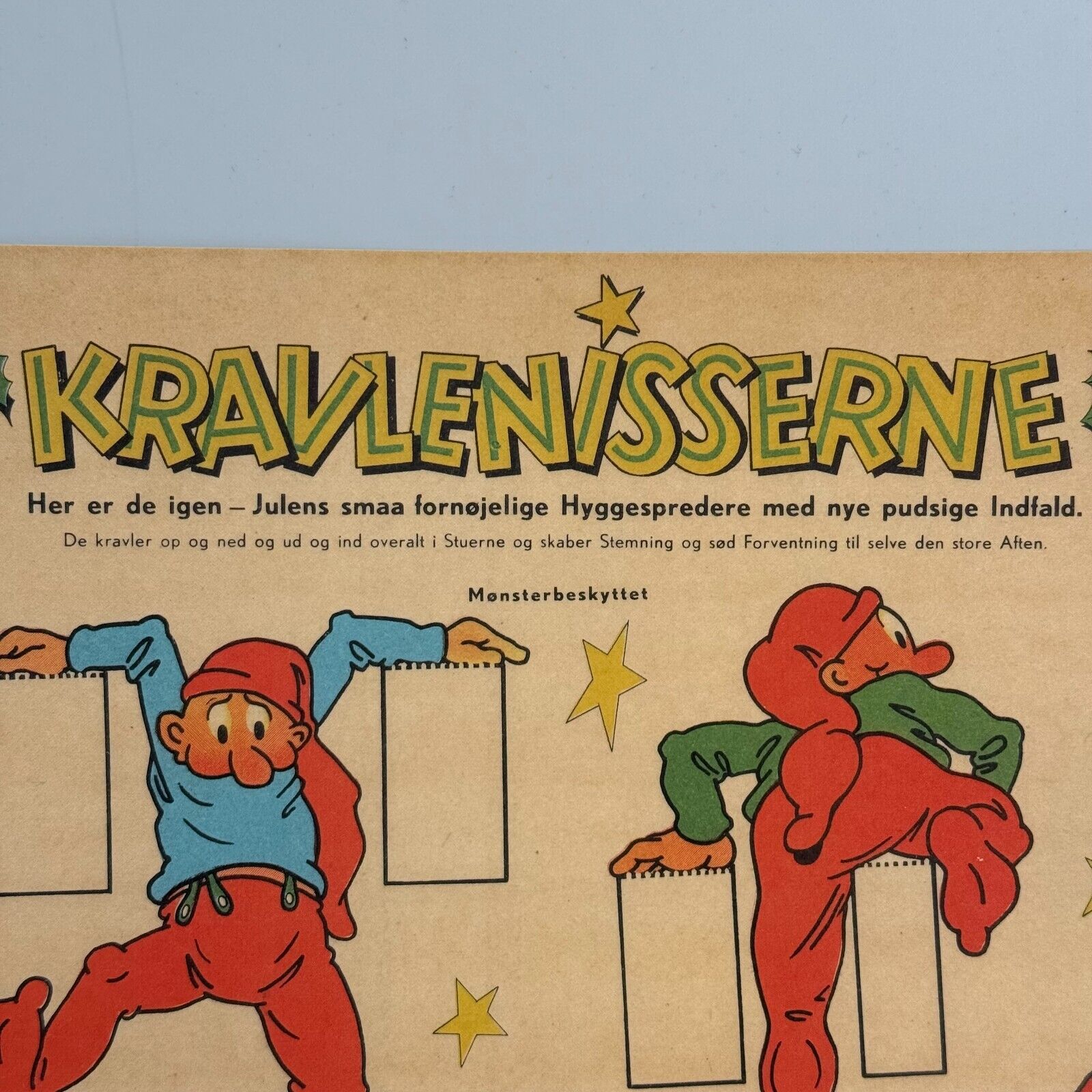 40 pk Bramming Kravlenisserne Christmas Shelf Elves Santa Instruments Decor