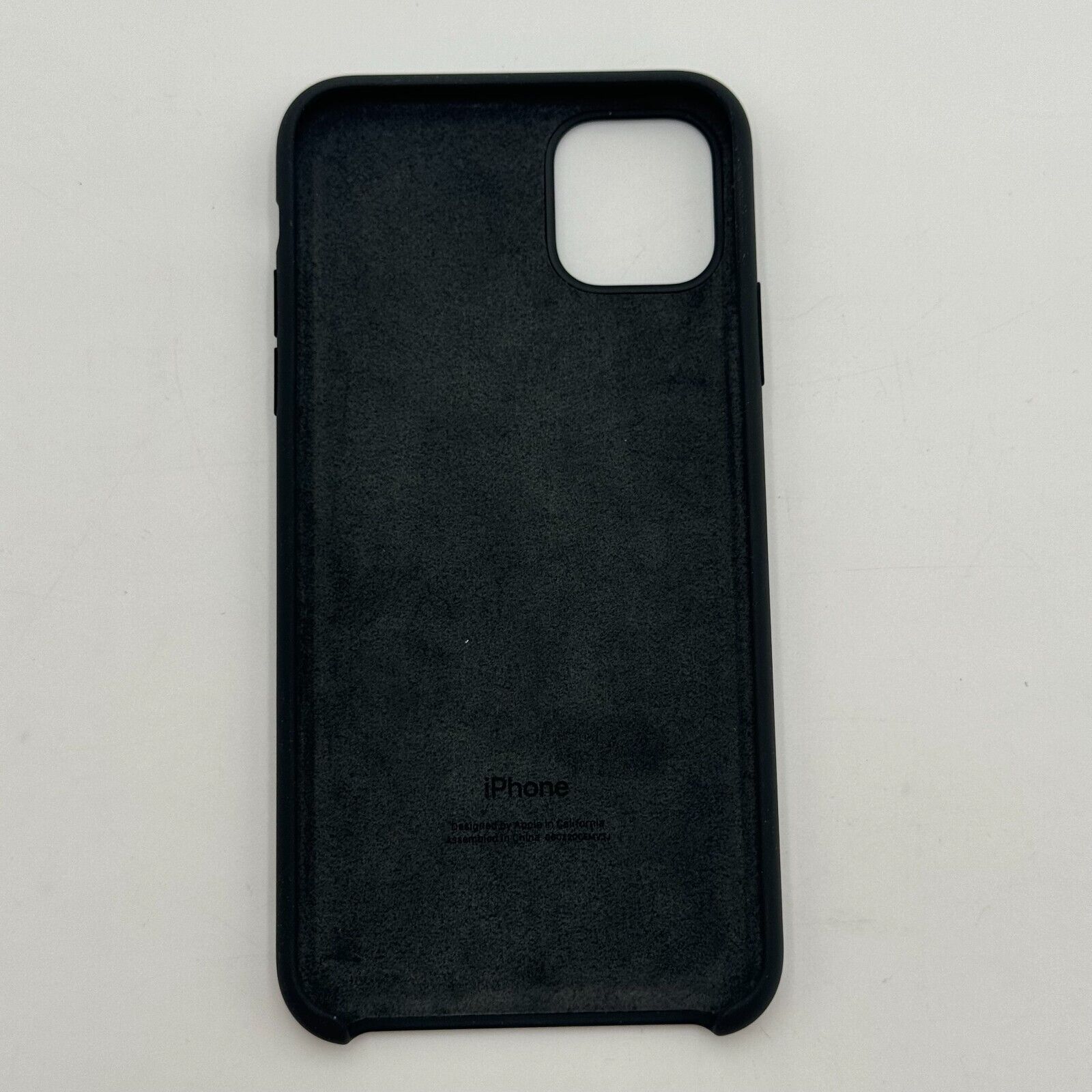 Genuine Apple Silicone Case Iphone 11 Pro Max Black