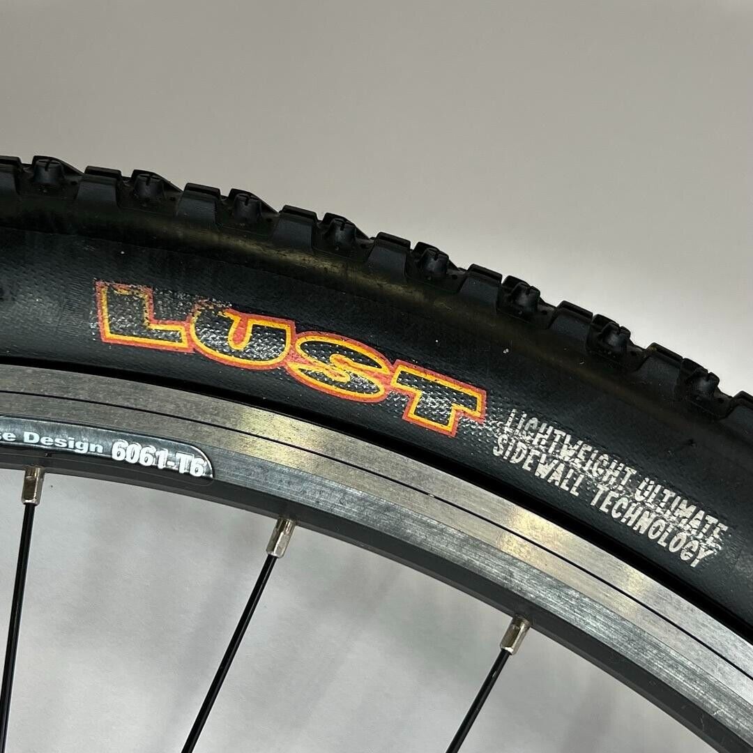 Forte Terra Max 6061-T6 Rim w/ Lust Tubeless Cross Mark 25x2.1 Tire Good Tread