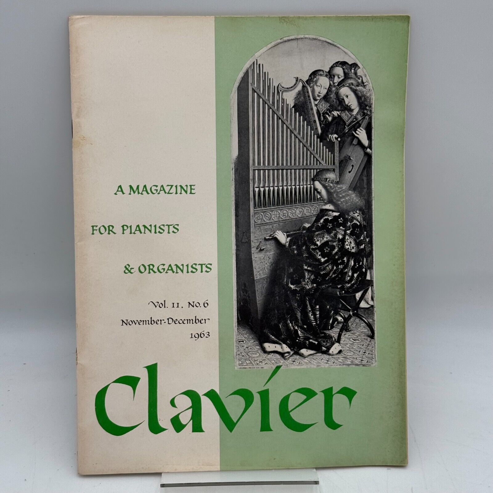 11 Issues of Clavier Magazine Pianists & Orgsnists 1962-65 Vintage Classical