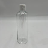 8.4 fl oz Clear PET Plastic Bottles with 24/410 Flip Cap Multi use - 30 Pack