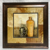 Library Vessels I by Michael Marcon 30" x 30" Giclée Printed & Walnut Framed Art