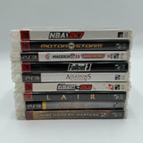 PS3 Lot of 8 Playstation 3 games COD AC Fallout 2K Sports Madden Sony