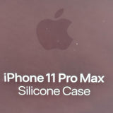 Genuine Apple Silicone Case Iphone 11 Pro Max Black
