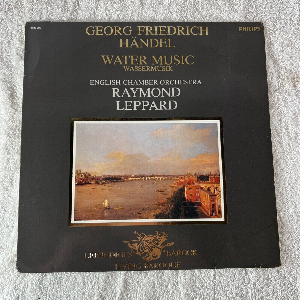 GEORG FRIEDRICH HÄNDEL WATER MUSIC WASSERMUSIK ENGLISH CHAMBER ORCHESTRA Vinyl