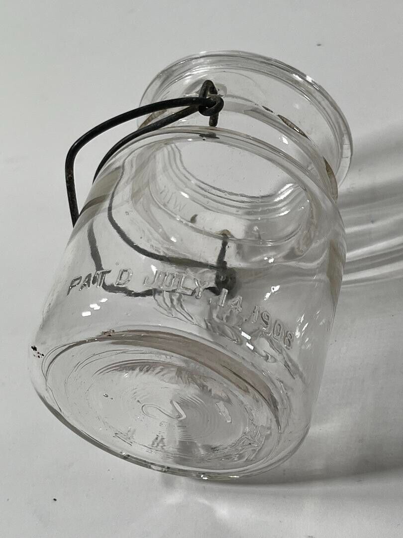 Ball Ideal (Clear) 5" Tall Mason Jar (No Lid) - LOT OF 7