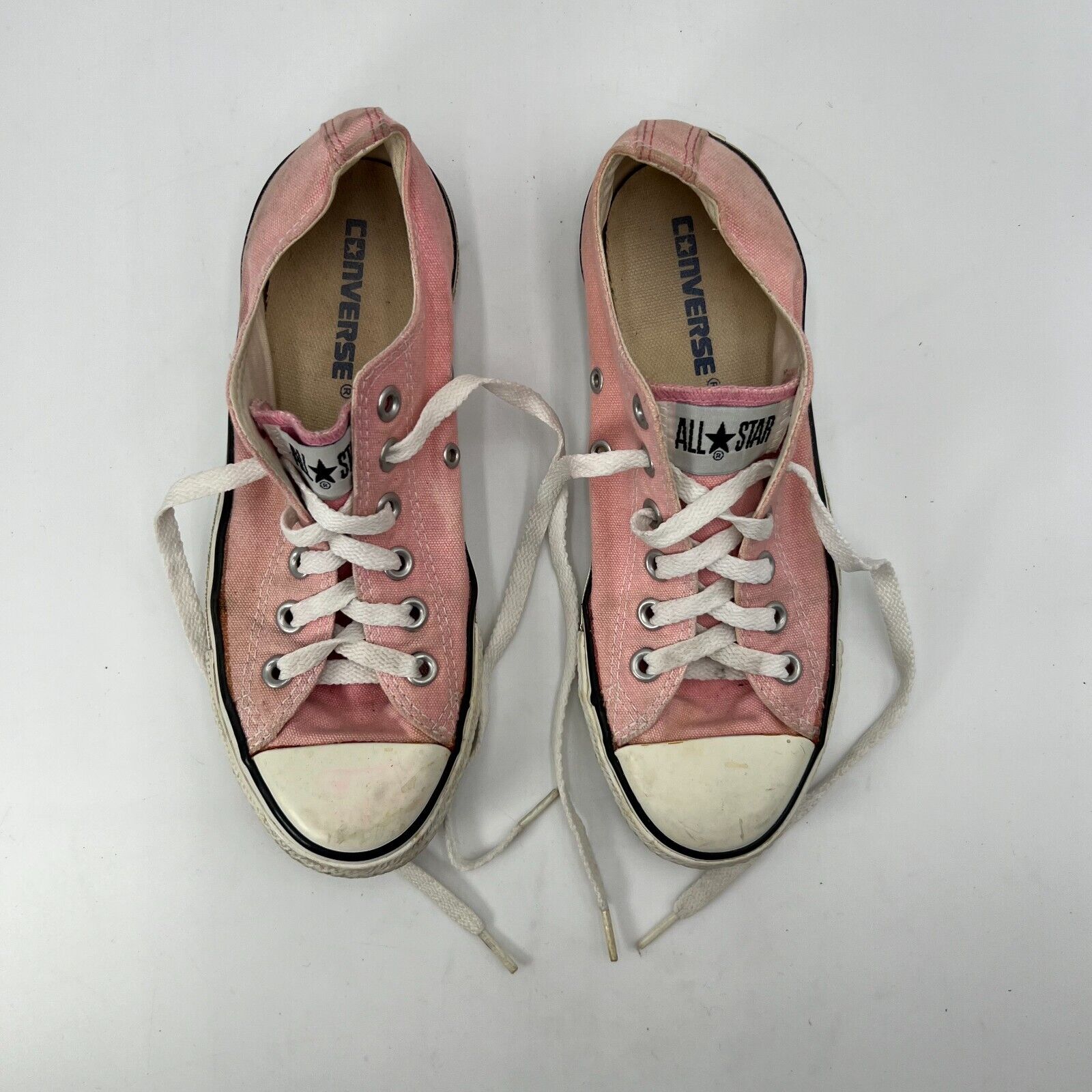 Converse Chuck Taylor All Star Vintage Canvas Pink Casual Laced mens 5 womens 7