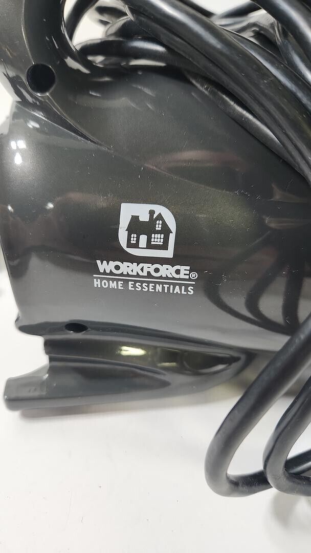 Workforce Black Corded Hand Vacuum - w/ 8 Attachments Mobile Vacuum - No Bag