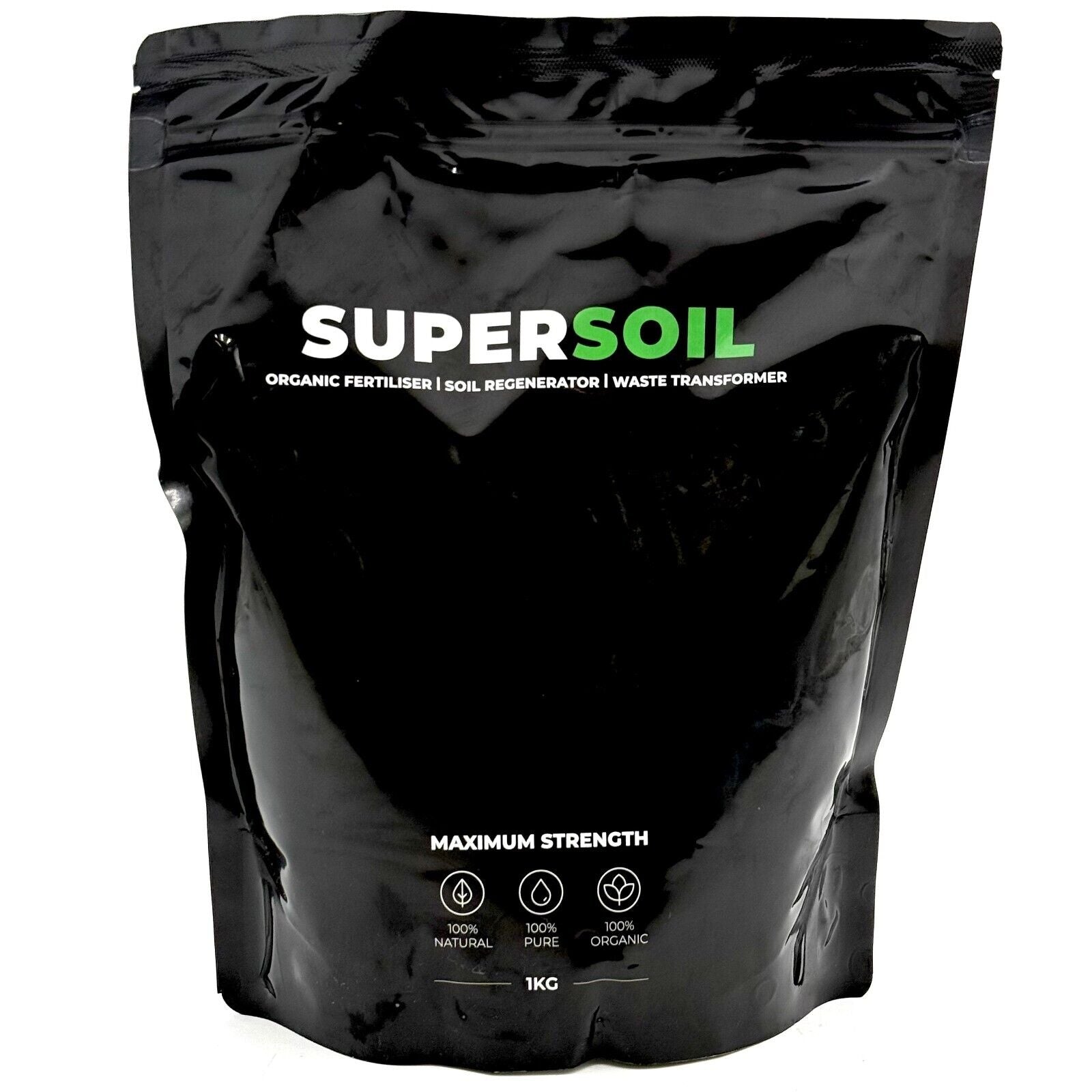 Supersoil Max Strength 1 KG Bag 100% Organic Plant Fertilizer Spray Mix 2.5 Acre