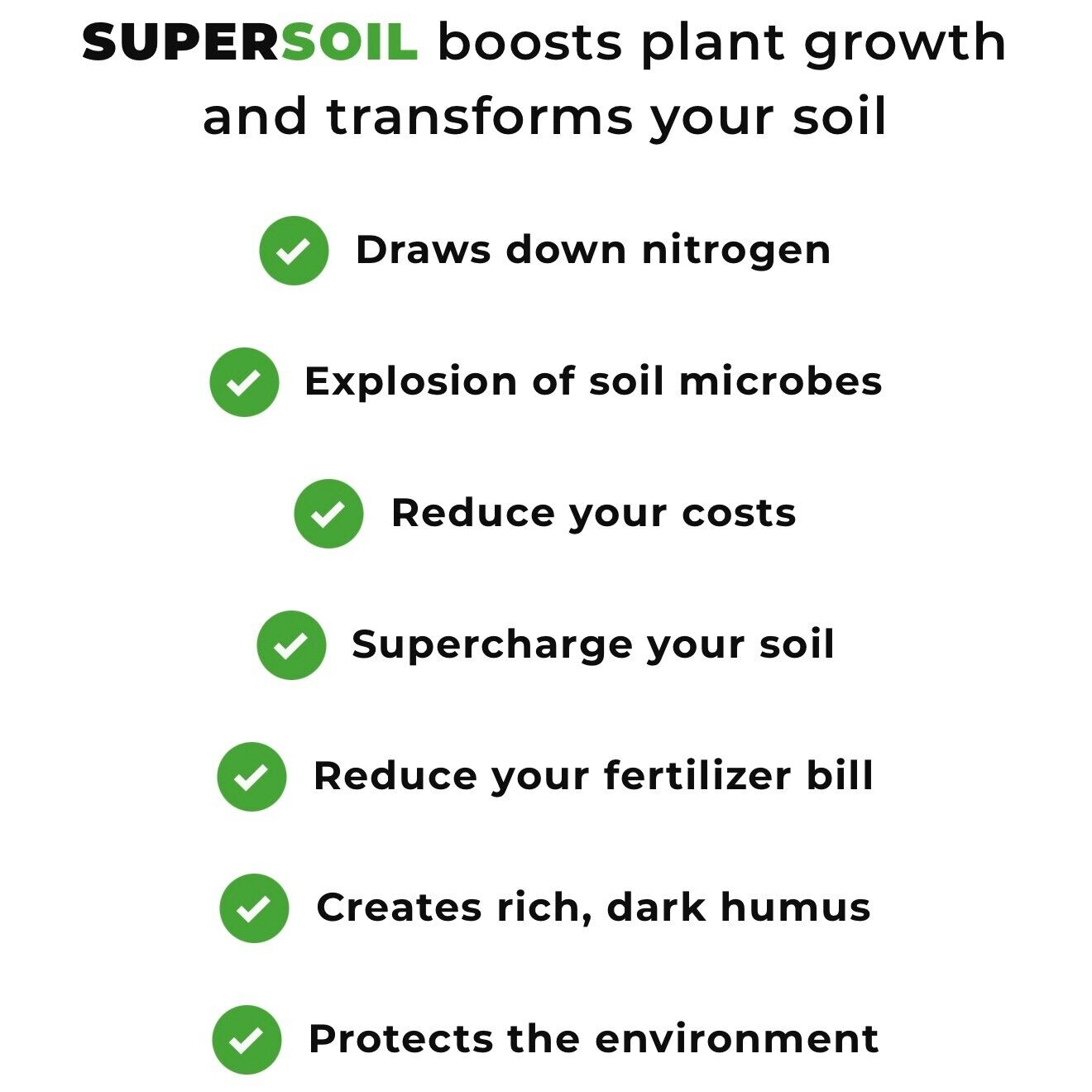 Supersoil Max Strength 100g Organic Plant Fertilizer Spray Mix 1000 Sq Meters