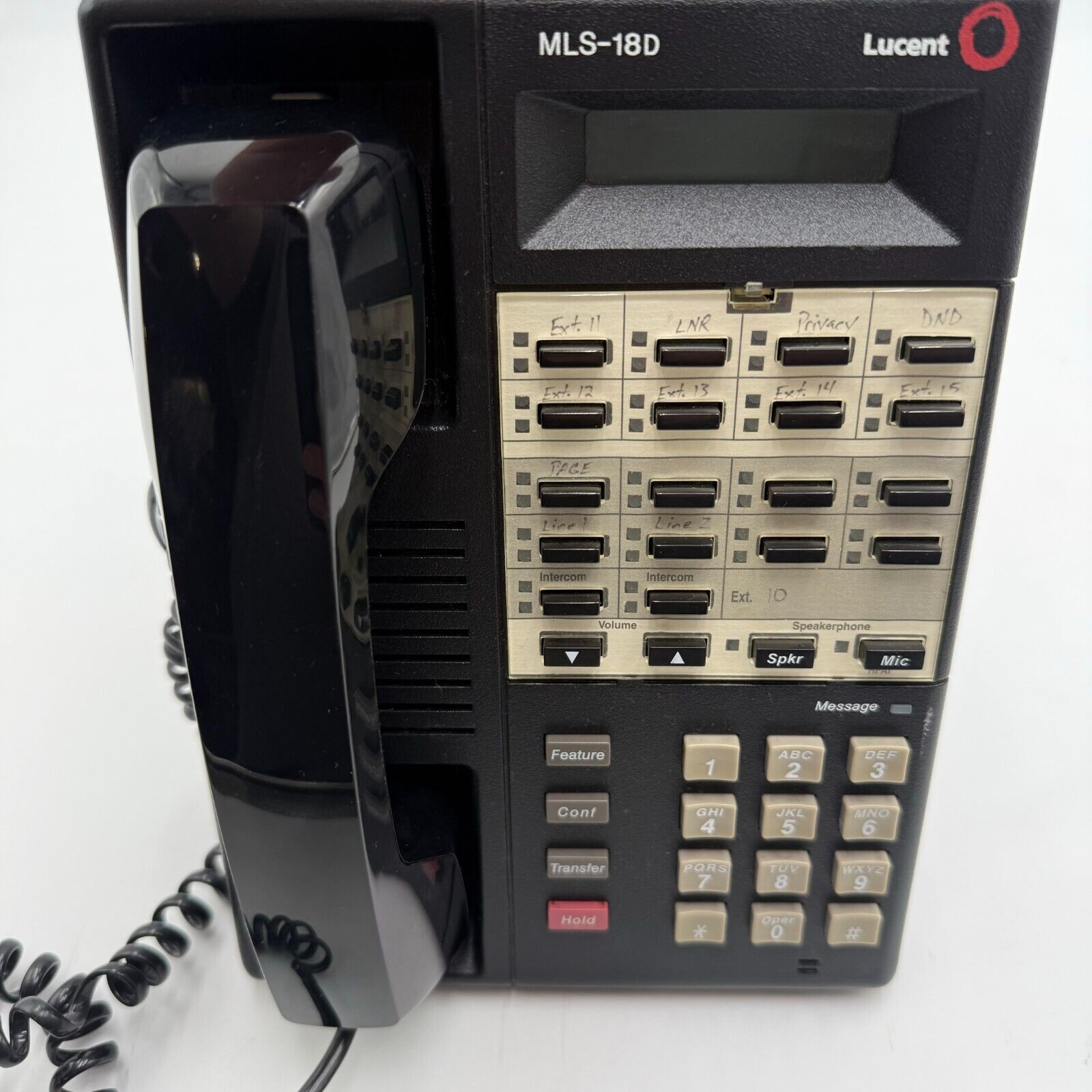 Lucent Partner MLS-18D Black Display Speaker Phone