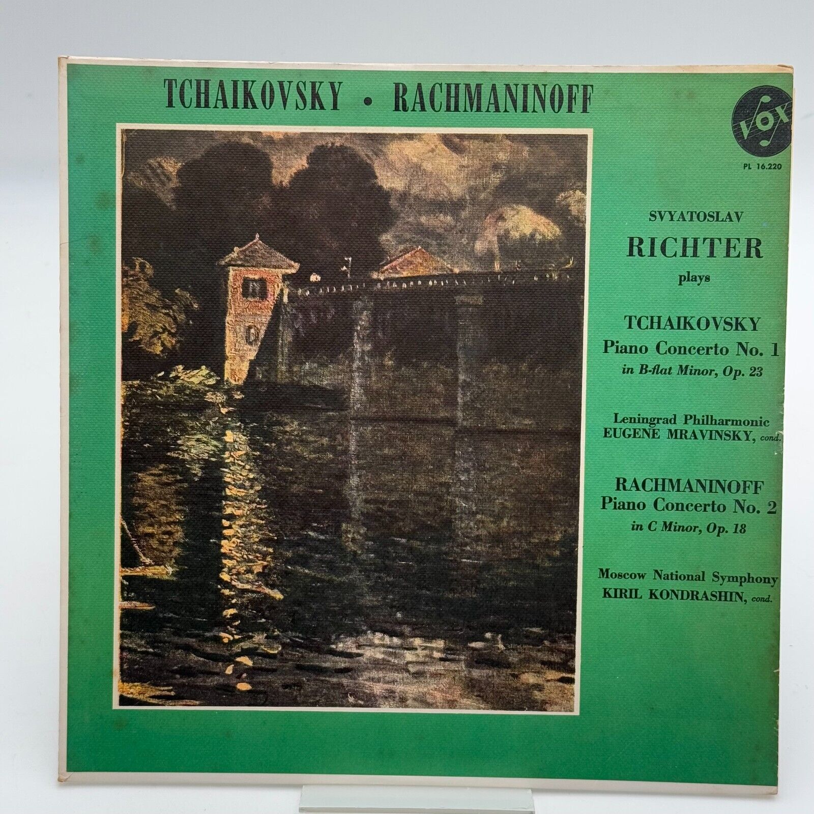 1 Tchaikovski Rachmaninoff Svyatoslav Richter LP Records Vinyl Album PL 16220