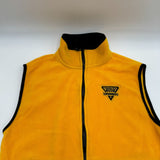 Timberland Fleece Vest Full Zip Outerwear Construction Yellow Men’s Size L