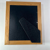 Old Town 8" x 10" Solid Oak Picture Frame With Glass & Double Bevel Mats 4.5x6.5