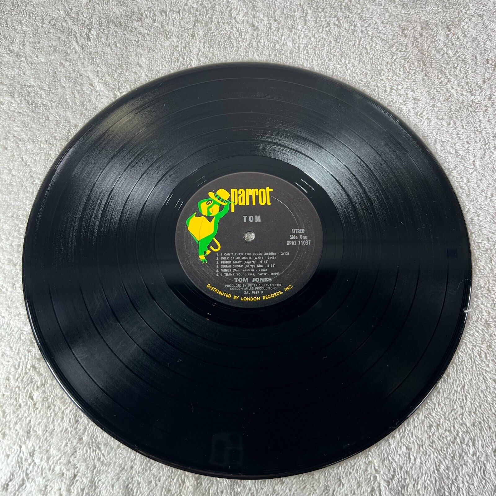 Tom Jones-Parrot/London Records-XPAS 71037-Stereo-1970