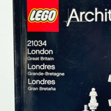 Lego Architecture 21034 London Tower Eye Instruction Manual Only