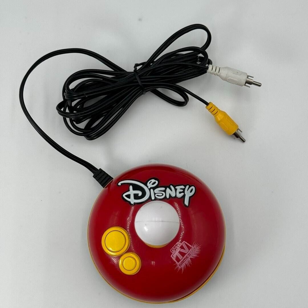 Disney 5 in 1 Plug And Play TV Video Game Joystick by Jakks Pacific 2004 TESTED