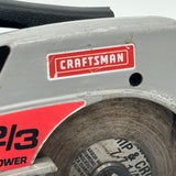 Craftsman 7” Circular Saw 1-2/3 HP &  Blade Vintage Model Number 315.10821