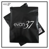 Evan37 Unisex Hemp Blend Light Beanie Stylish Black Lightweight One Size