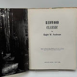 REDWOOD CLASSIC COPYRIGHT 1958 A 100 YEAR HISTORY OF THE REDWOODS IN CA + Extra