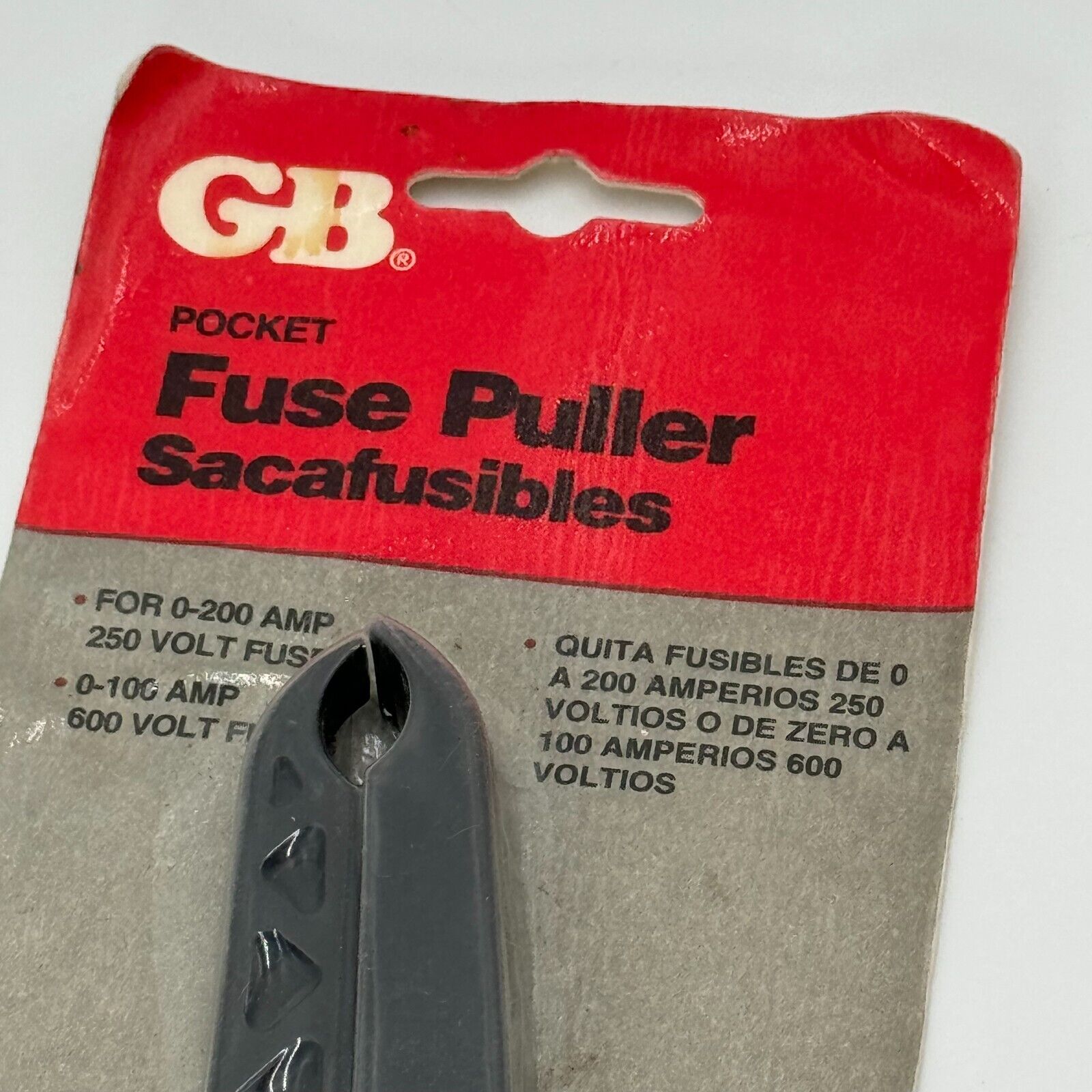 GB Pocket Fuse Puller for 0-200 AMP 250 Volt & 0-100 AMP 600 Volt Garden Bender