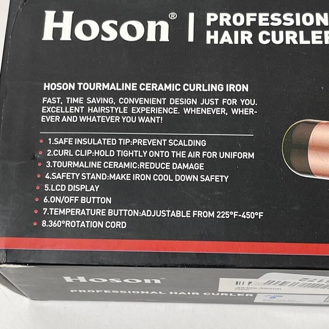 Hoson Professional Hair Curling Iron X8399