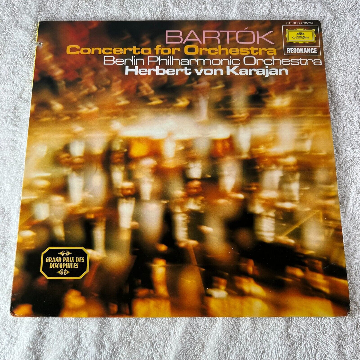 Béla Bartók: Concerto For Orchestra Vinyl LP Deutsche Grammophon – 2535 202