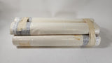 HaokHome Lot of 5  ZZ-03 Vinyl Faux White Brick Wallpaper Rolls 10.05M x 0.53M