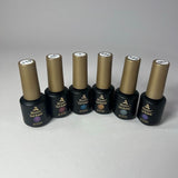 Biutee Gel Polish 6X 8ml Variety Pack Colors Soak Off UV & LED - New In Box