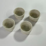 Vintage MCI Japan Glass Sake Set - Floral Design Decanter With 4 Cups