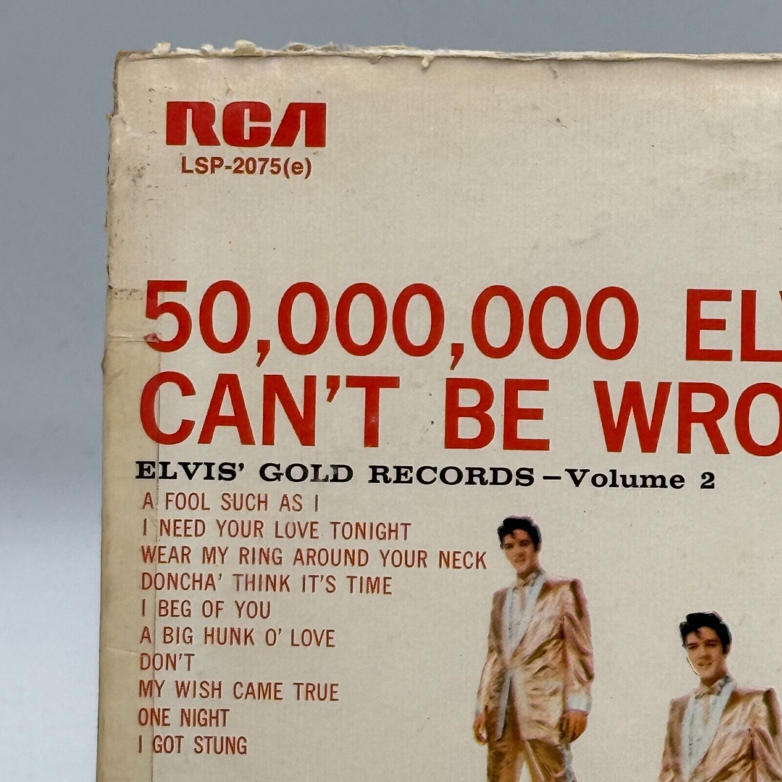 50,000,000 Elvis Fans Can't Be Wrong- LSP 2075 Elvis Gold Record Vol 2 (e) SEAL