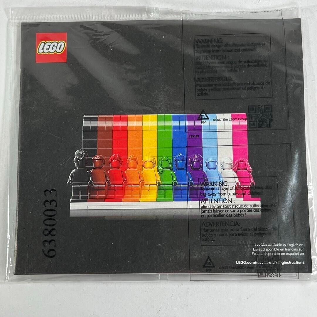 Lego 40516 Everthing Is Awesome Rainbow Colors Instructions Only