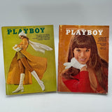 Playboy Vintage 1970 Lot of 2 Star Barbi Bunny of the Year Stock Market Girls