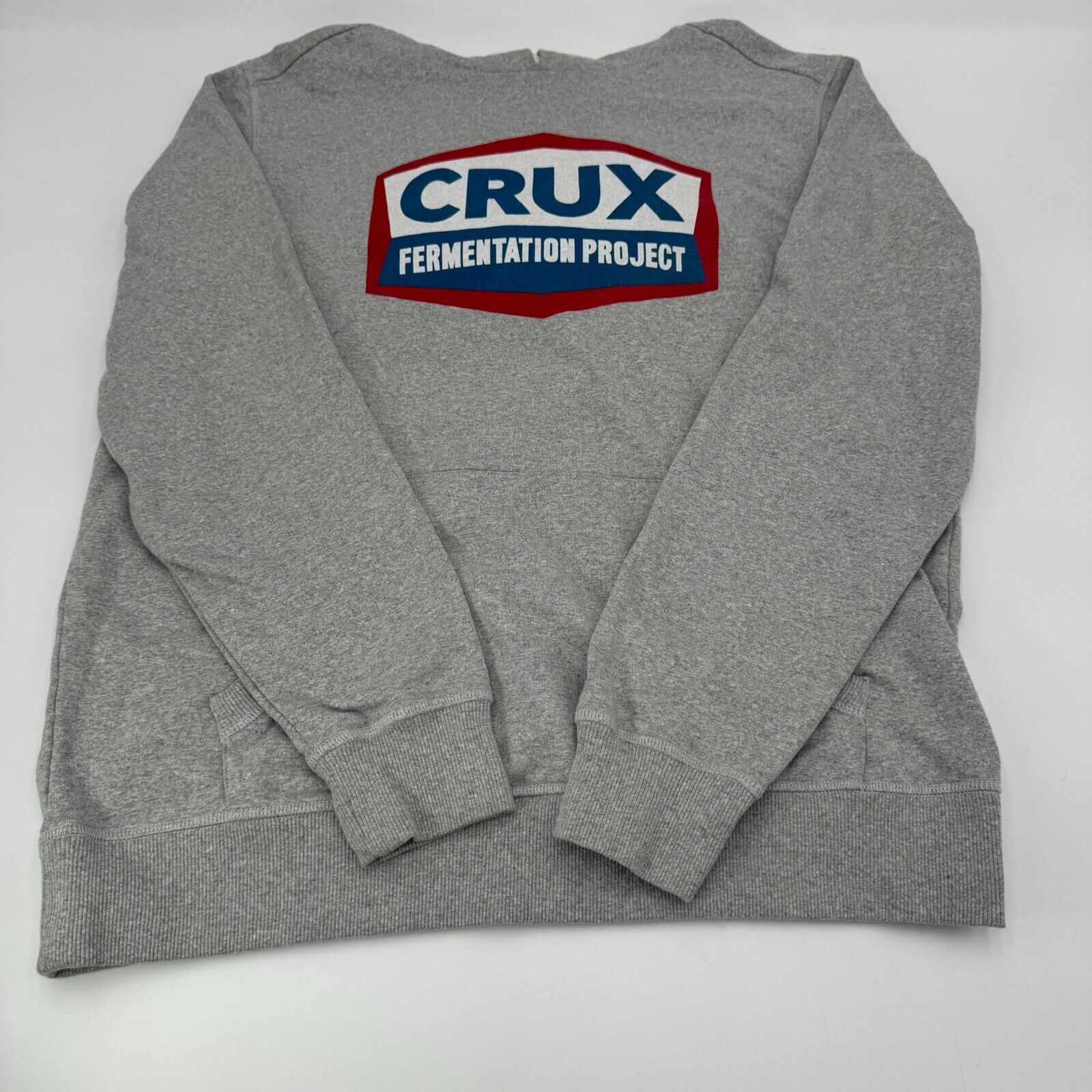 Crux Project Eco Friendly Pullover Hoodie Made From Recycled Material Mens Size