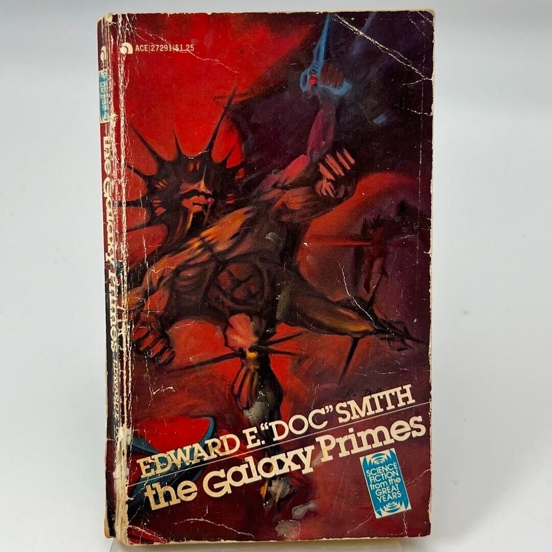 The Galaxy Primes by Edward. E ("Doc") Smith 1965 Vintage SCIENCE FICTION