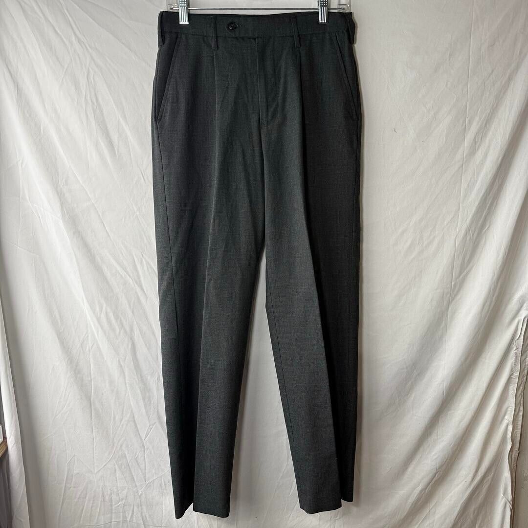 Mossimo Mens Classic Stylish Casual Chino Pants Dark Grey Work Size 34x30 US