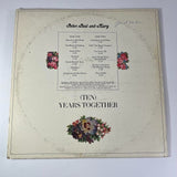 The Best Of Peter, Paul And Mary Ten Years Together Gatefold 2 Vinyl LP BS 2552