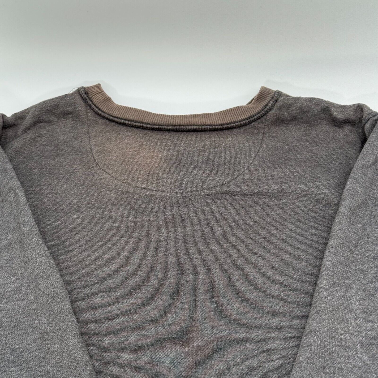 Great Northwest Clothing Company Soft Cotton Pullover Sweater Gray Mens Size M